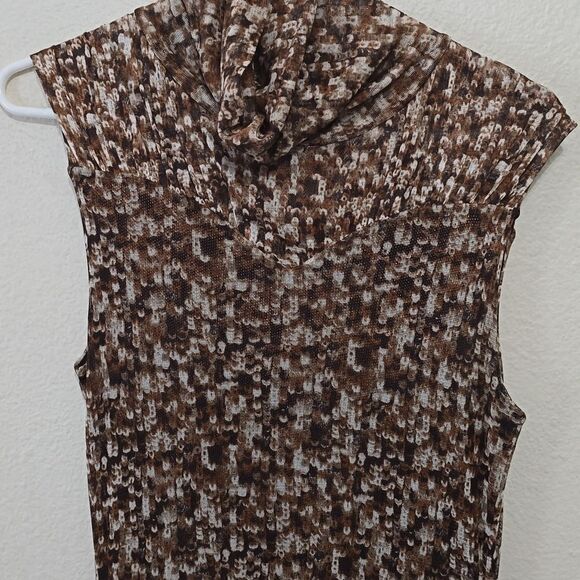 Lynn Ritchie silver vintage silk dress size small - Picture 2 of 9